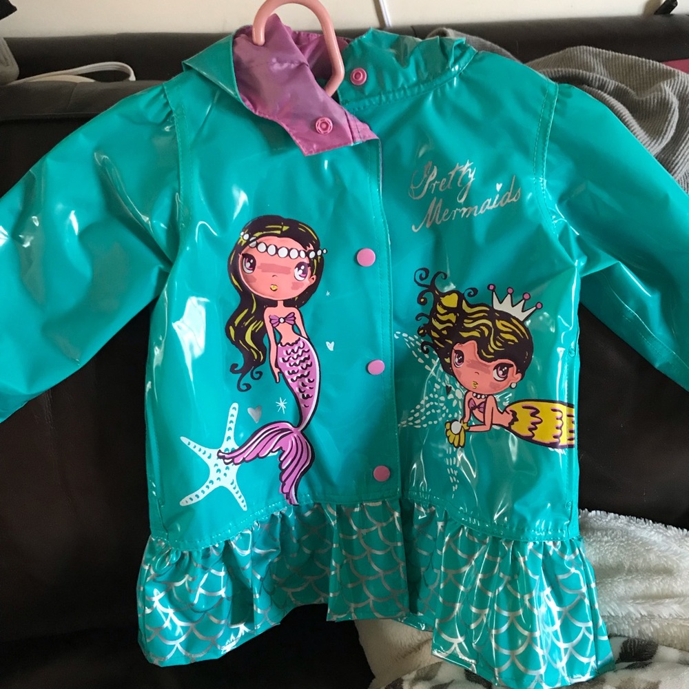 Toddler girl Raincoat